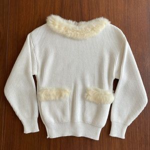 Vintage rabbit fur sweater